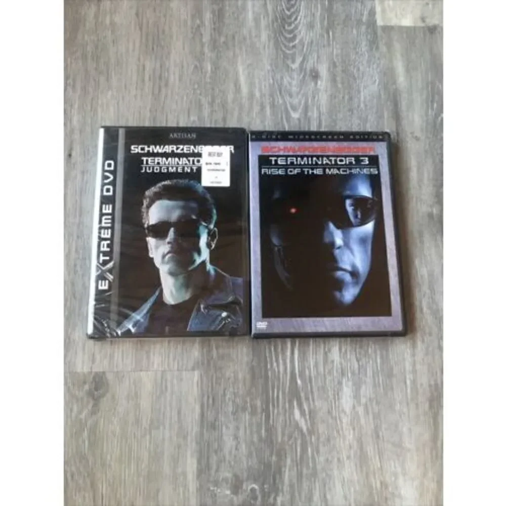 Terminator 2 Judgement Day Extreme DVD & Terminator 3. Rise Of The Machines.